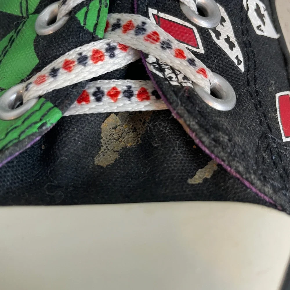 Converse Chuck Taylor DC Comics Joker Harley Quinn High Top Mens 11 Sneakers